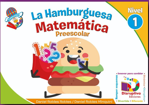 Hamburguesa Matemática Preescolar Primero