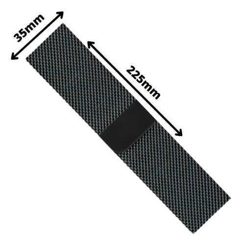 Pulseira Compatível Com Smartwatch Apple Aço Inox Magnética Cor Vermelha 42 ao 49mm