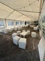 Comprar Alquiler De Carpas Sillas Puff Gazebos Vajilla Manteleria