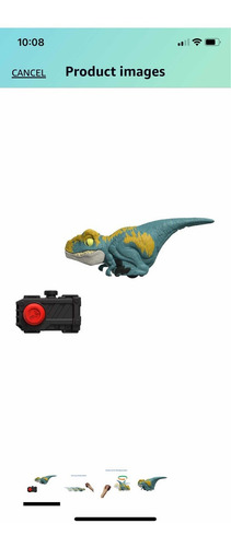 Dinosaurio Velociraptor Blue Jurassic World Sonido Eléctrico