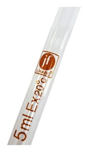 Pipeta Serologica Vidrio Clase A 5 Ml Div 0.05 Ml Jf Lhabo