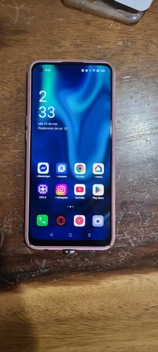 Celular Oppo Reno5 Lite Con Caja 128 Gb Rom 6gb Ram Al 100% Negro (Usado)
