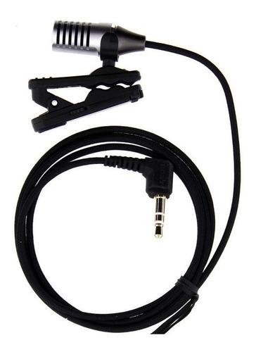 Micrófono Sony ECM-CS10 Condensador Omnidireccional color negro/plata