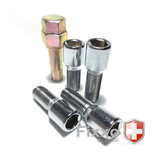 Imagem 1 de 4 de (8) Parafusos Lob Allen Longo 60mm M12x1.50 E (8) De 50mm