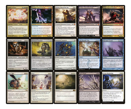 Baraja Commander Elite Wrath Control - Armada A Medida -
