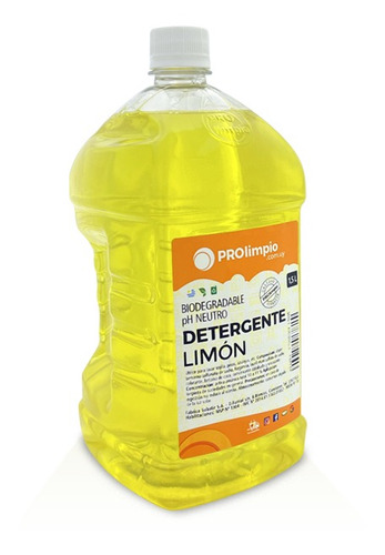 Detergente De Limón Concentrado Para Todo Uso 1.5 Litros