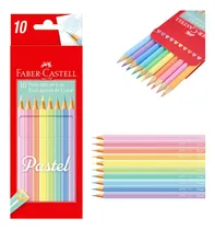 Comprar Lápices De Colores Pastel X10 Faber Castell