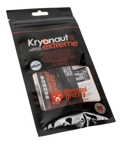Imagen 5 de 7 de Pasta Térmica Thermal Grizzly Kryonaut Extreme 2g 14w M/k !!