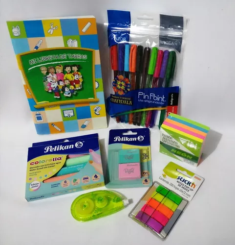 Paquete Kit Útiles Escolares M&g 8 Pzas para Niños