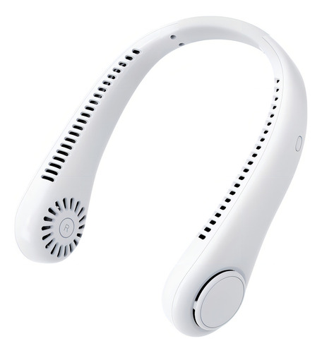 Ventilador Pescoço Suspenso Silencioso Portátil Sem Folhas Estrutura White1200mah