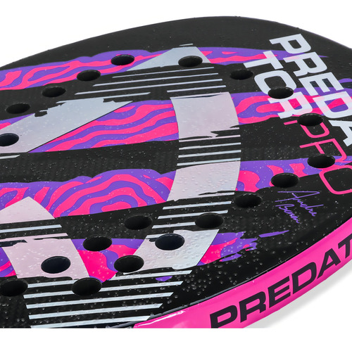 Raquete Beach Tennis Shark Predator - André Baran - 2023 Cor Violeta-Oscuro
