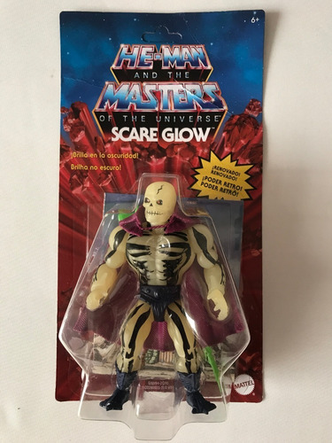 Trap Jaw Y Scareglow Motu Origins Retro Cartones Maltratados (Usado)