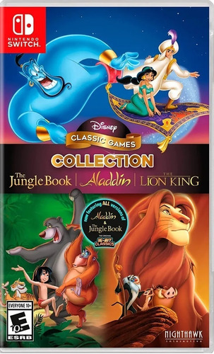 Disney Classic Games Aladin Jungle Book Nintendo Switch  