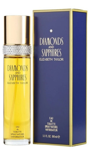 Perfume Diamonds & Saphires De Elizabeth Taylor 100 Ml Eau De Toilette Nuevo Original