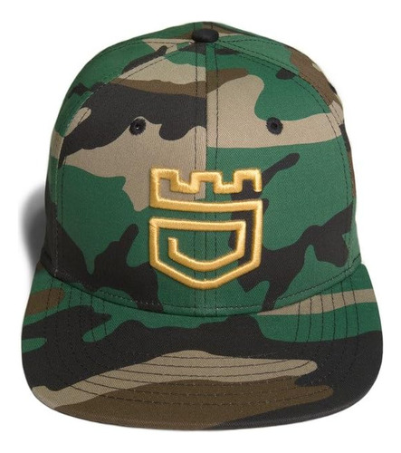 Gorra Snapback Dethrone Logo Para Hombre - Camuflaje