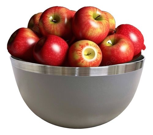 Bowl Ensaladera Frutera Frapera Ctro De Mesa De Ac/inox 24cm