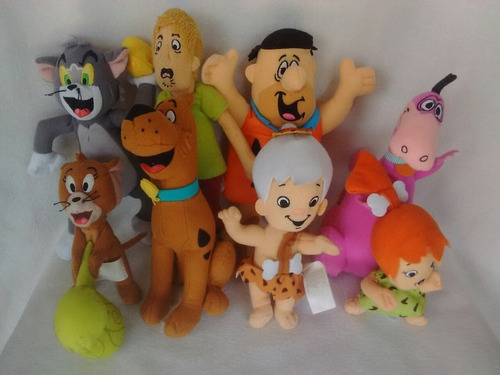 Hanna Barbera Mcdonald's 8 Peluches Los Picapiedras 2010 