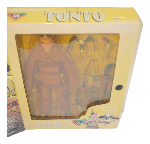 Captain Action Toro Tonto El Llanero Solitario 12 Pulgadas
