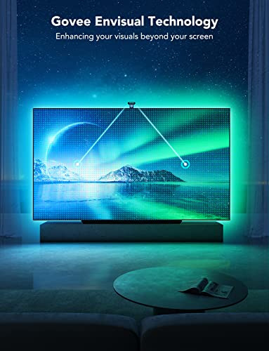 Retroiluminación De Tv Govee Envisual T2 Con Cámaras Duales,