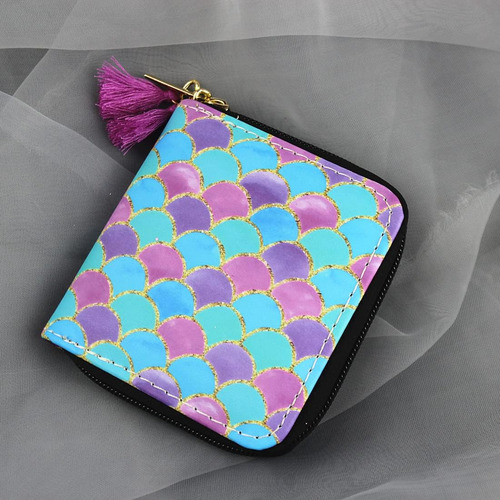 Mayebridge Lindo Monedero De Unicornio Cartera Con Cremaller