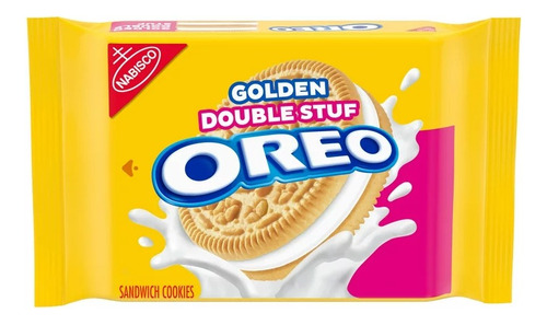 Galletas Oreo Golden Double Stuff Relleno Doble 397 Gr