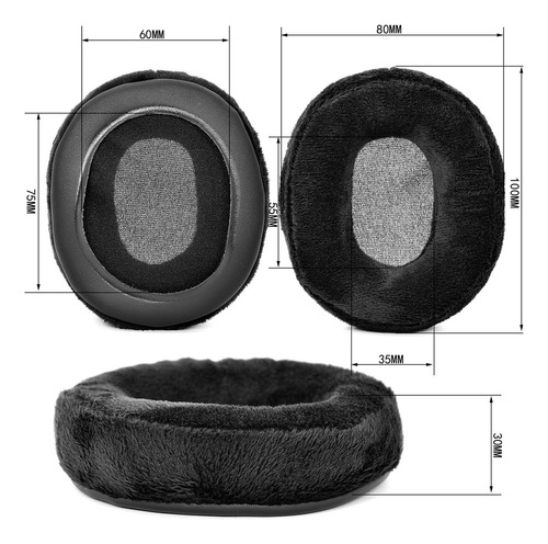 ~ Almohadillas Acolchadas For Audífonos Sony Mdr7506, De Es