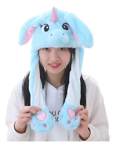 Gorro Mueve Orejas De Unicornio