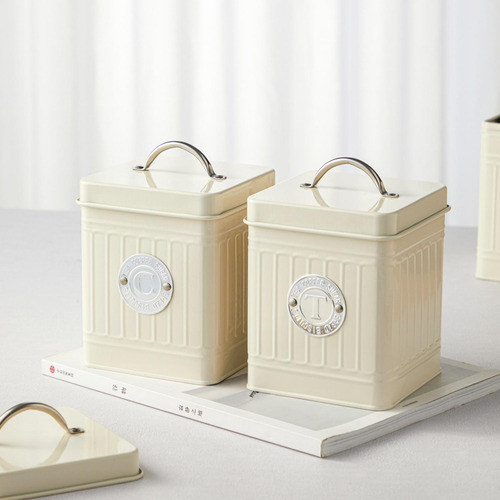Botes De Cocina Decorativos De 3 Piezas Con Tapas Para