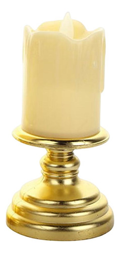 Vela Sin Llama Parpadeo Led Lámpara Candelita Luz 7cmx14cm