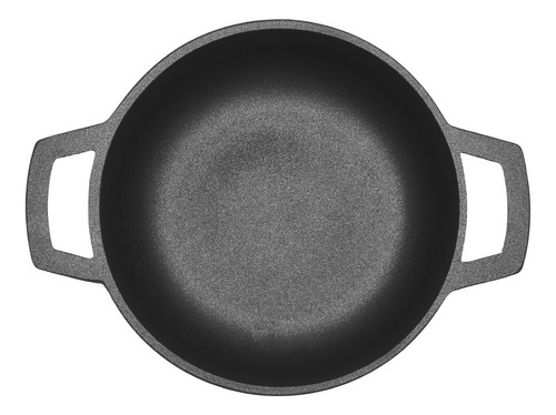 Olla Caldero T-Fal con tapa 14cm Imusa Delicia, diseño robusto en aluminio fundido, antiadherente para cocinar con menos grasa, base difusora para calor uniforme, 8122500