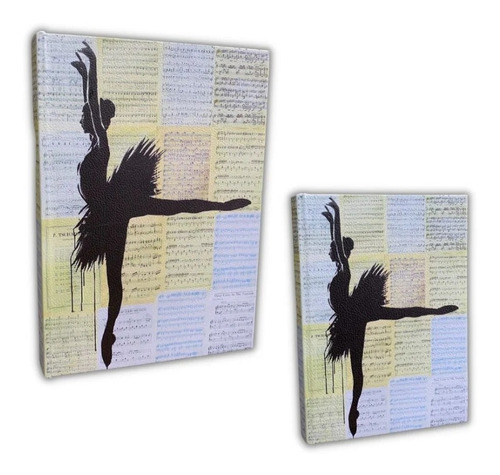 Conjunto Com 2 Caixas Livro Decorativo - Bailarina/ Ballet