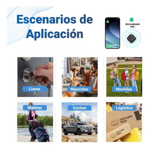 Tag Rastreador Localizador De Llaves Smart Tag Bluetooth