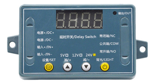 Módulo De Relé De Retardo Ajustable De 24 V Y 10 A, 32 Modo