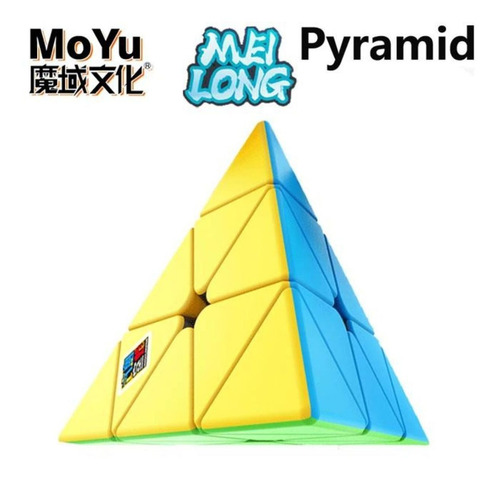 Imagen 9 de 10 de Cubo Rubik Moyu Meilong Jinzita Piramide Cubo Magico