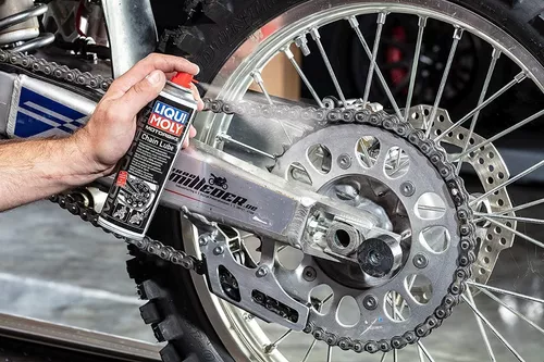 Lubricante para cadena de moto liqui moly 250 ml