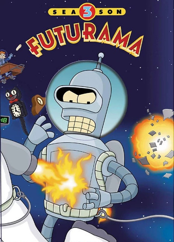 Futurama - Temporada 3 - Dvd - O