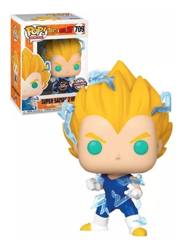 Funko Pop Vegeta Super Saiyan 2 Glow Chase #709 (d3 Gamers)