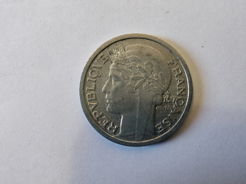 Moneda Francia 1 Francs 1959(x1627