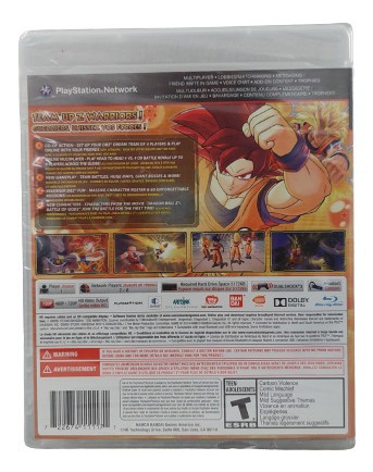 Dragon Ball Z Battle Of Z / Ps3 / *gmsvgspcs*