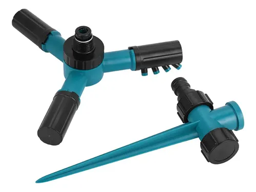 Aspersores De Césped - Pack De 3, Riego 360° Ajustable, Ideal Para Jardín, Patio Y Huerto