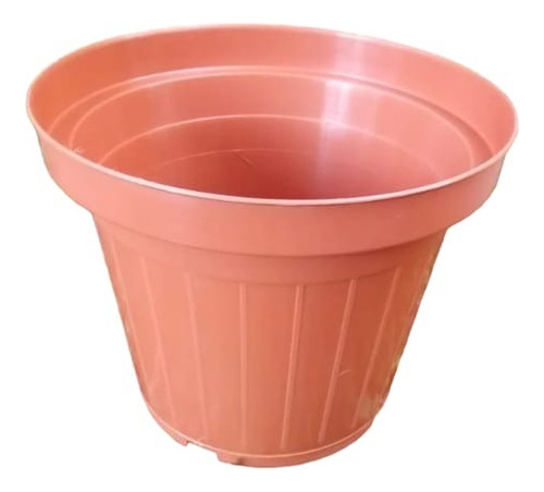 Maceta De Plástico 20 Cm Boca Para Plantas, Viveros. Pack X5