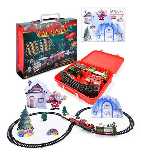 Regalo De Navidad Para Niños Tren Eléctrico Navideño