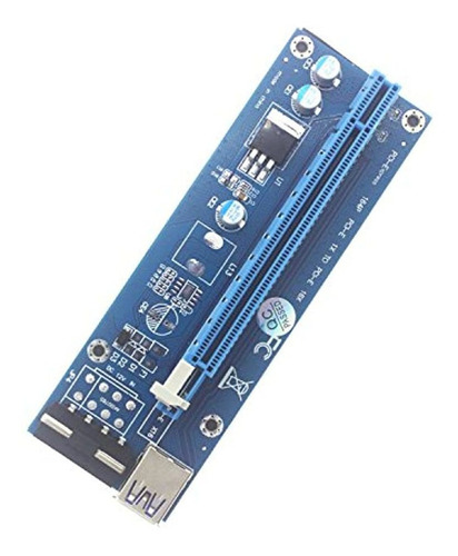 Imagen 3 de 5 de Tarjeta Adaptadora Con 50 Cm Cable De Extensión Usb 3.0
