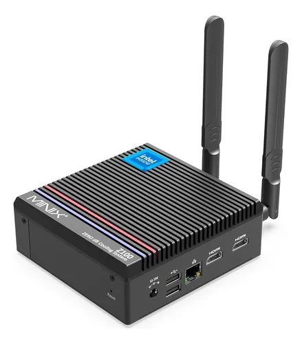 Mini Pc Sin Ventilador Minix Z100-0db, Intel N100 De 12.ª Ge