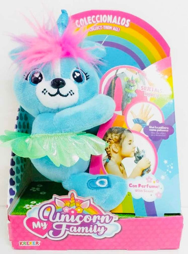 Imagen 1 de 9 de Perrita Perfumada My Unicorn Family Que Abraza. Kreker
