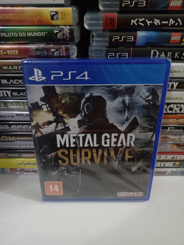 Metal Gear Survive Ps4 (novo Lacrado)