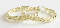Comprar Aros Argolla Cubanos Gruesos Dorados Ultima Moda