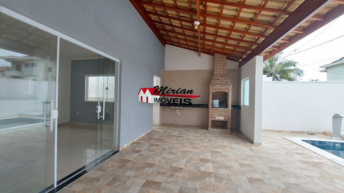 Imagem 2 de 19 de Casa A Venda Em Peruibe, Casa Nova Com 3 Dormitórios Sendo 2 Suites Pertinho Da Praia Pé Na Areia Oasis - Ca01644 - 70535638