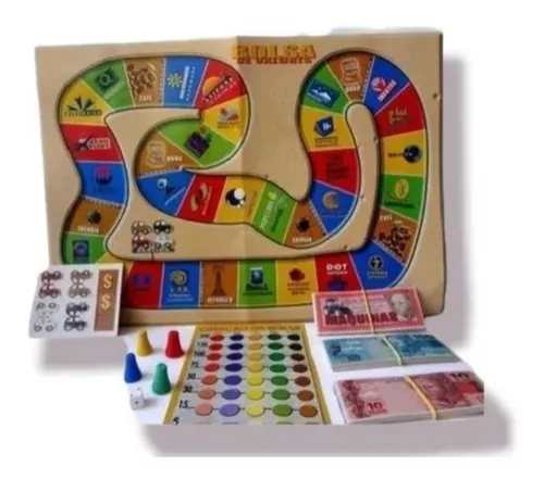 Jogo Educativo Bolsa De Valores Aprender Brinquedo Pmbi - R$ 29,98