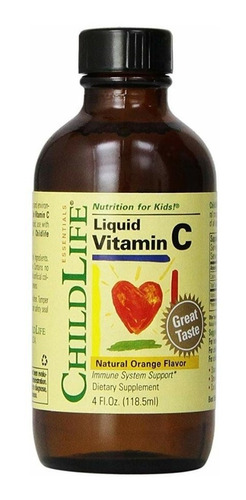 Vitamina C Childlife Liquida 4 Onzas - L a $414